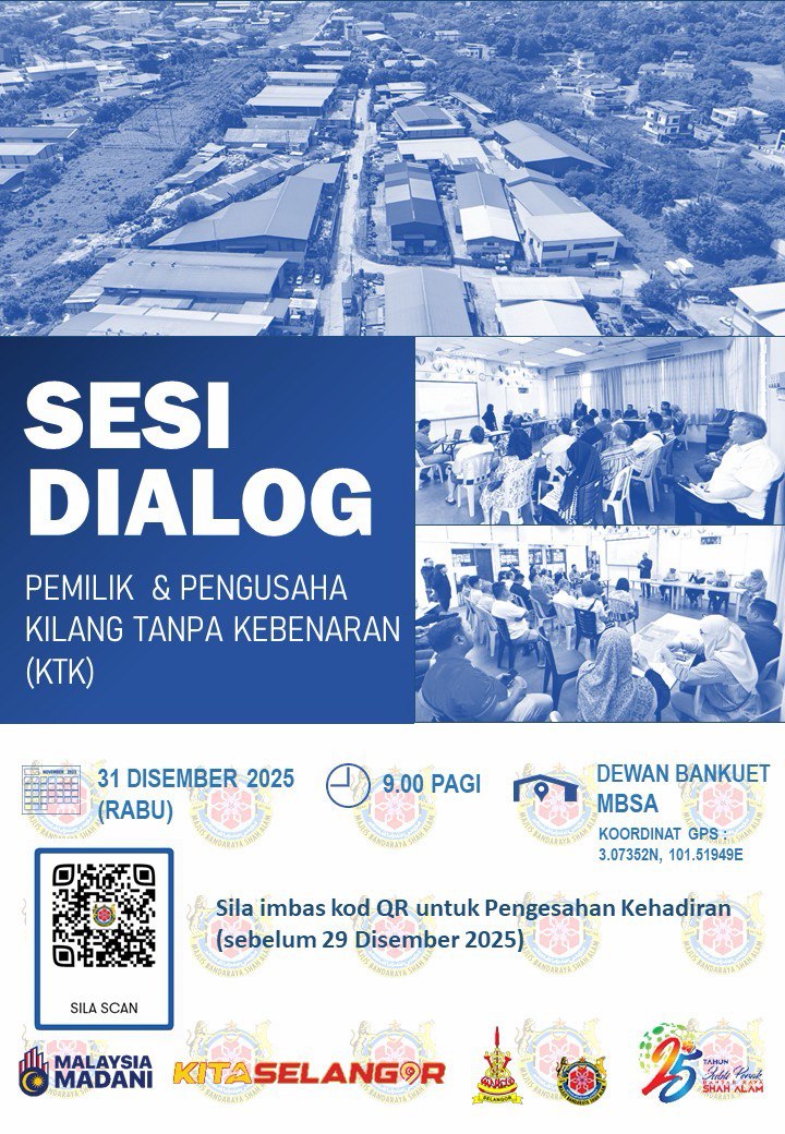 SESI DIALOG PEMILIK & PENGUSAHA KILANG TANPA KEBENARAN